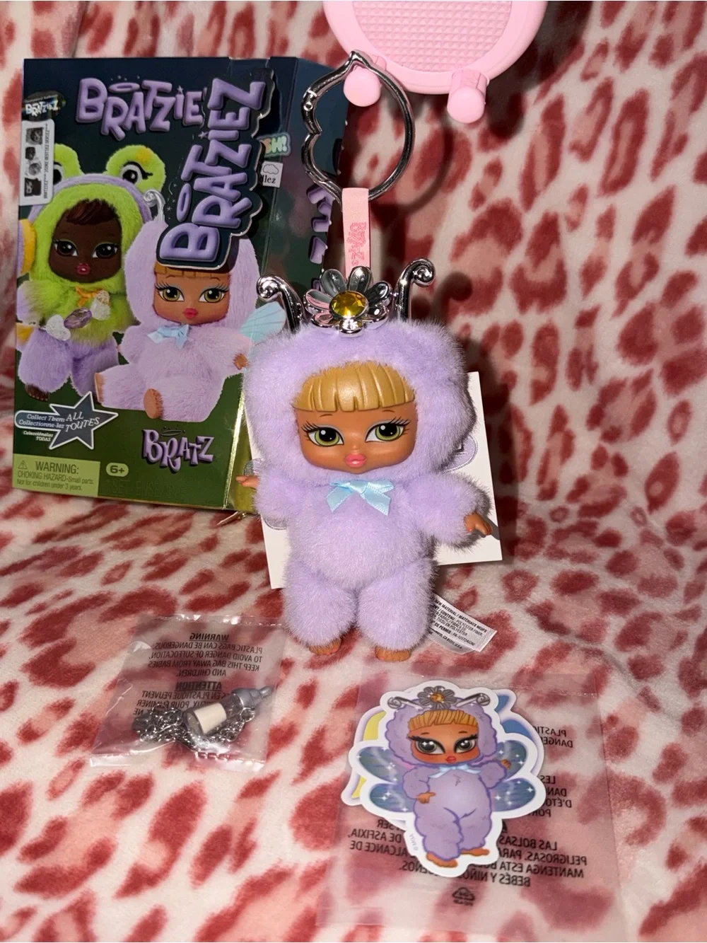Lil’ Plush Keychain - Lavender Plush Outfit